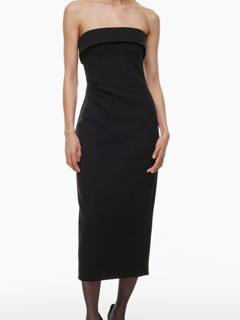 Aritzia Babaton Figure Knit Eyecatcher Dress Size Large